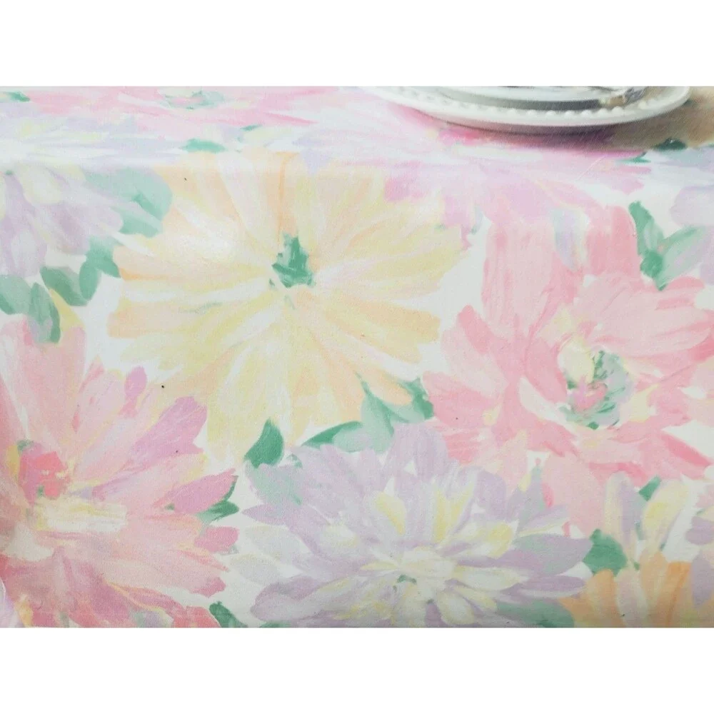 Printed Fabric Tablecloth 60